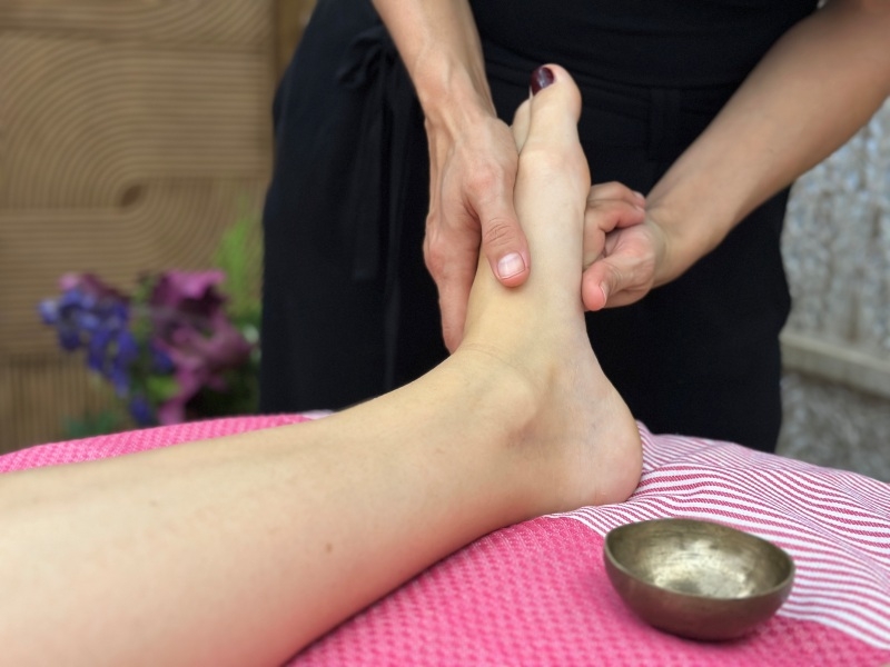 Massage étoile des pieds à Montpellier – soin relaxant et revitalisant